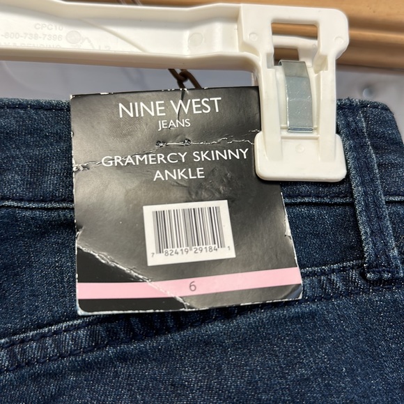 Nine West gramercy skinny ankle jeans - Picture 5 of 5